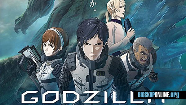 nonton film Godzilla Planet of the Monsters 2017 subtitle indonesia